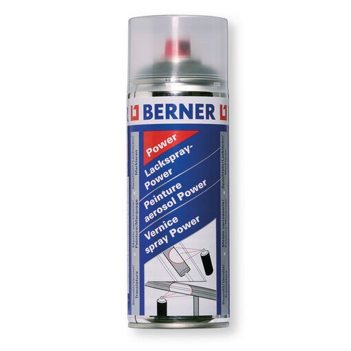 Lackspray Power grau RAL 7043